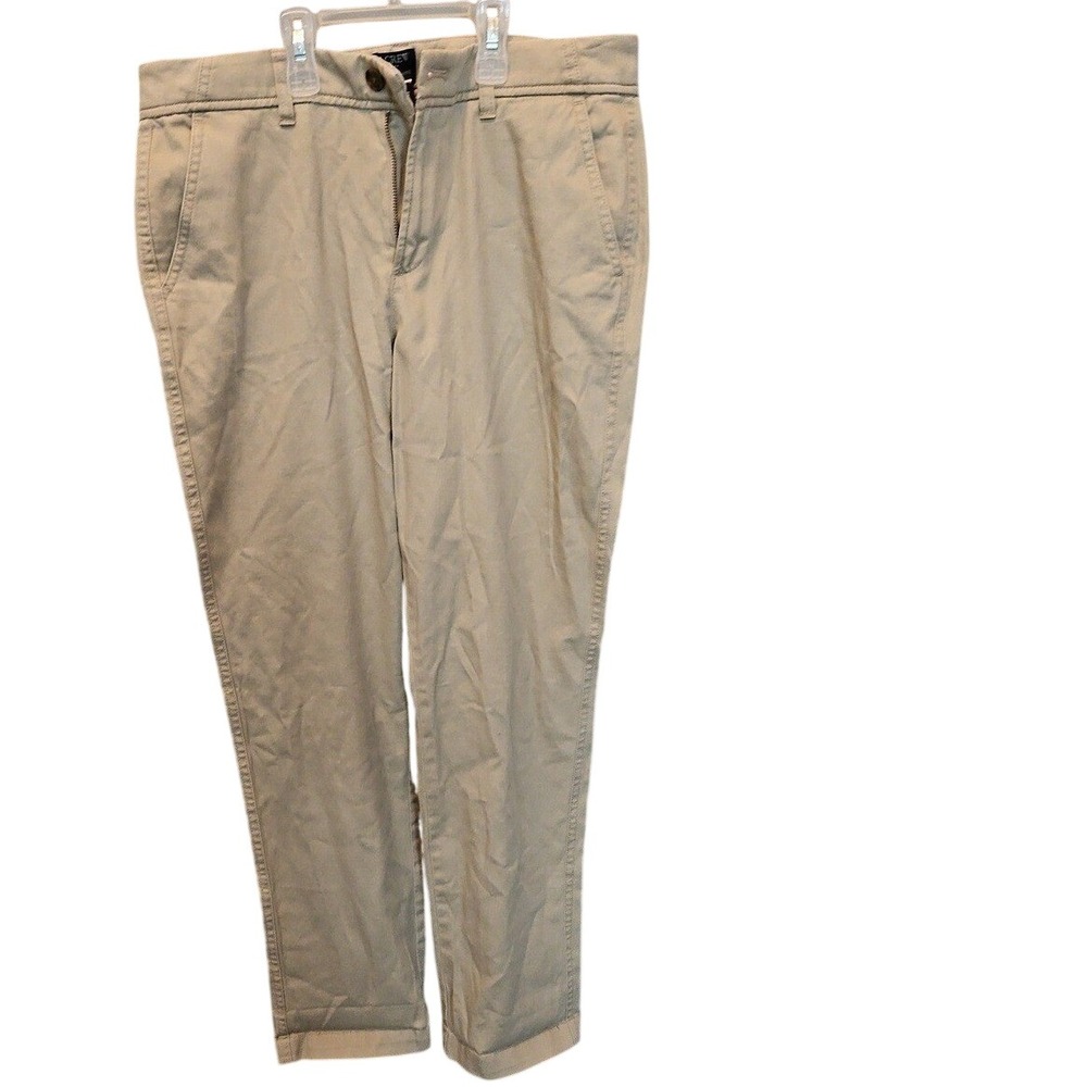 J.Crew Slim Chino Pants Khaki Casual Everyday Comfort‎ Cotton size 4